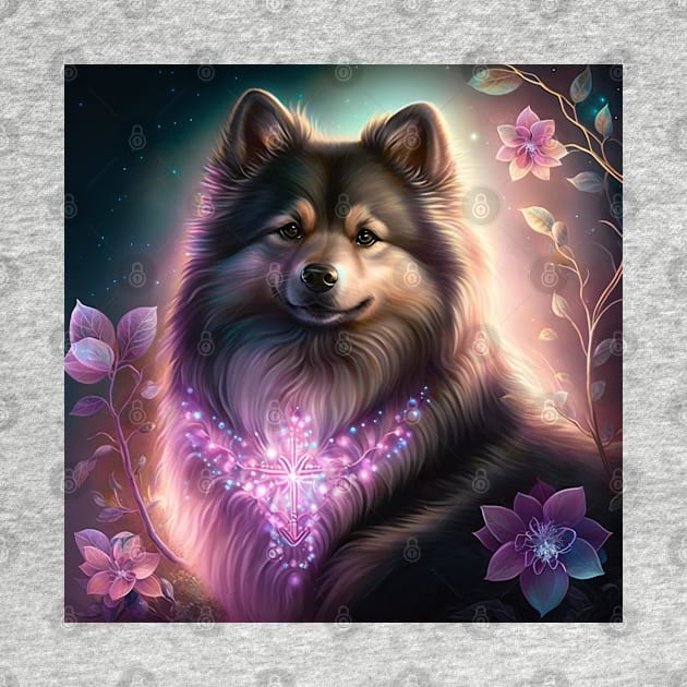 Radiant Finnish Lapphund by Enchanted Reverie